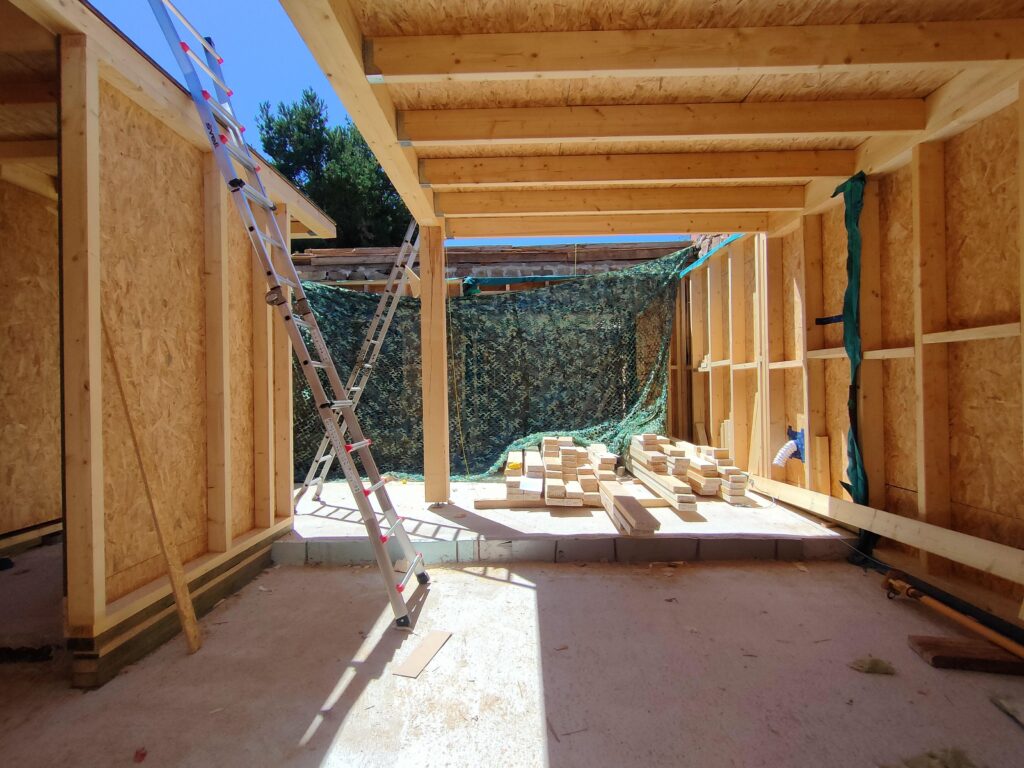 madera entramado ligero